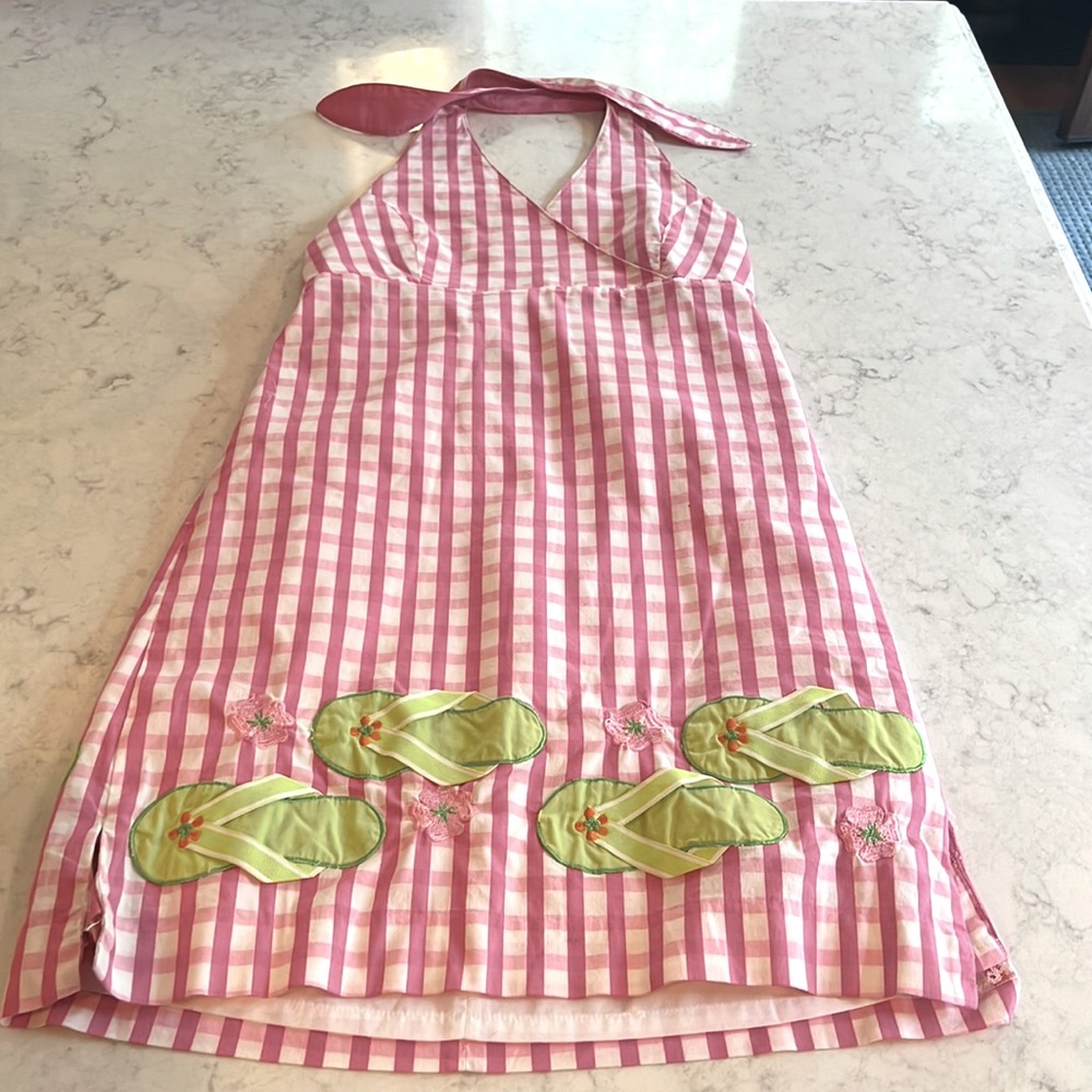 Lily Pulitzer Girls Halter dress size 12